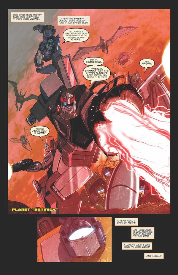 Optimus Prime Issue 14 Three Page ITunes Preview  (2 of 4)